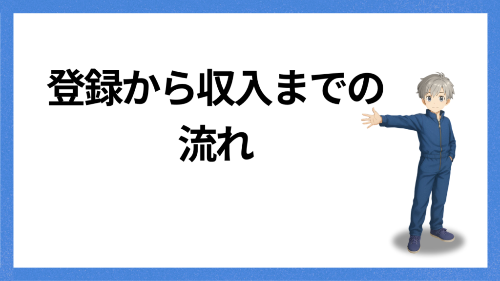 見出し」登録から収入まで