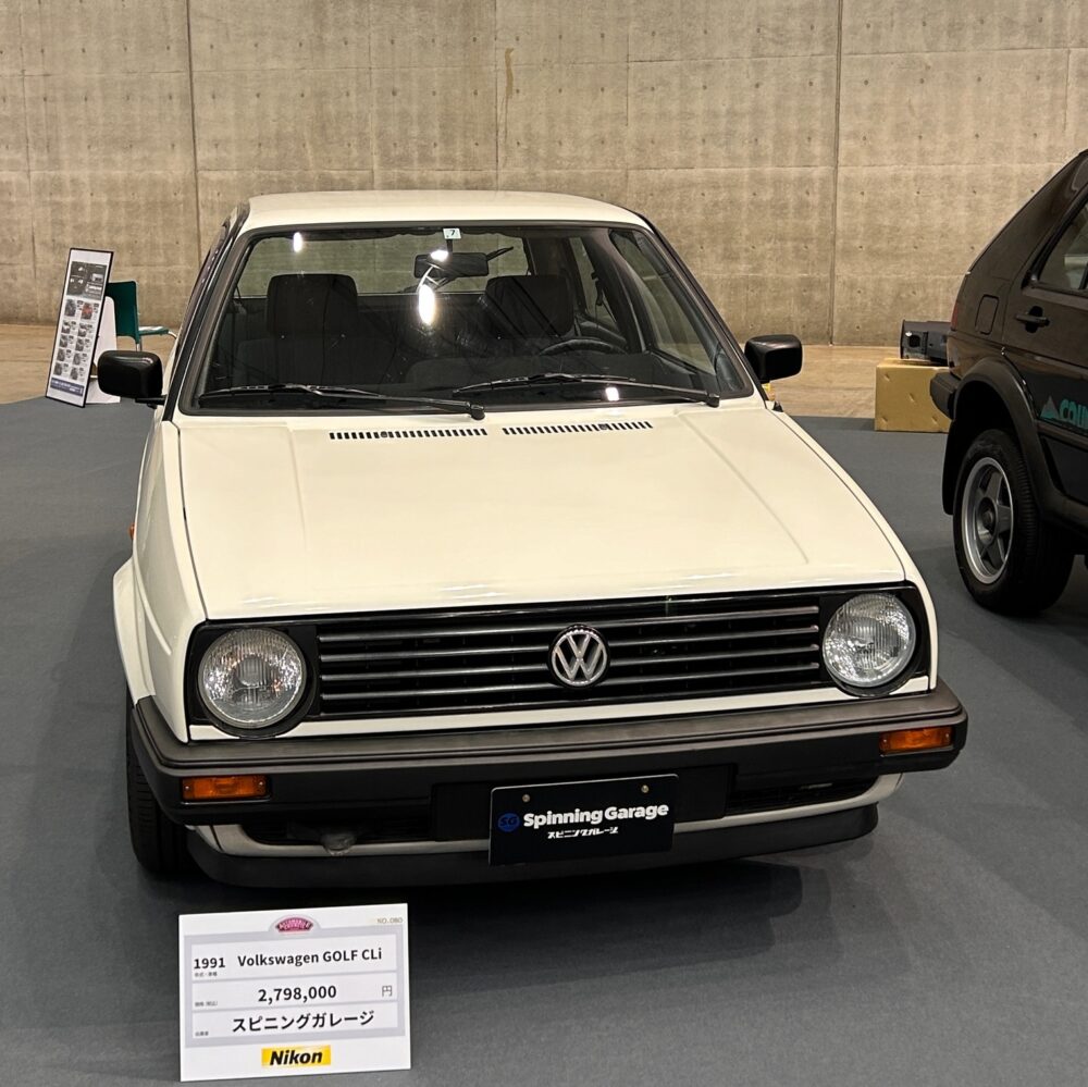 生産されてから35年以上経つVWゴルフ2
