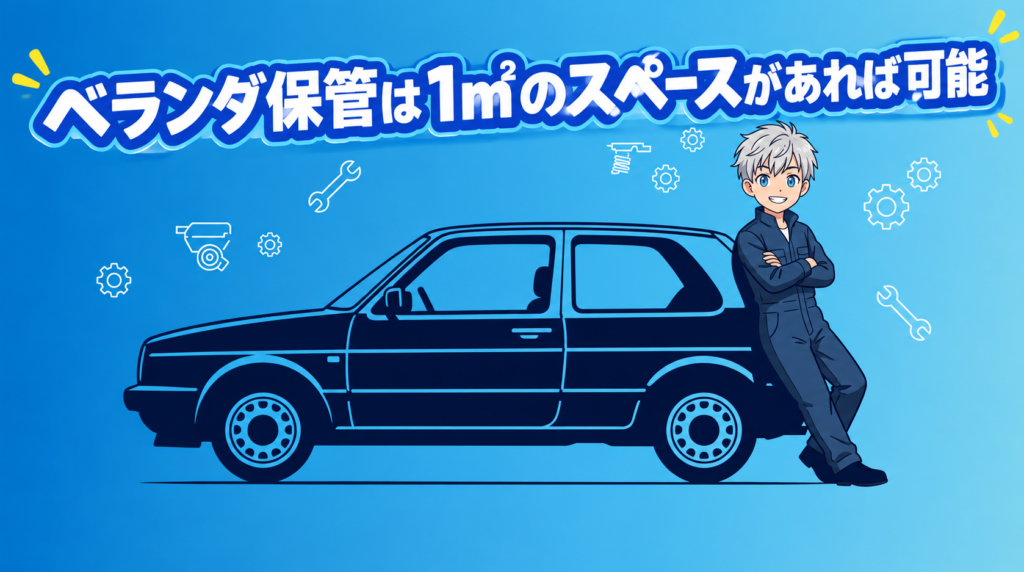 まとめ:1㎡あれば、保管できる