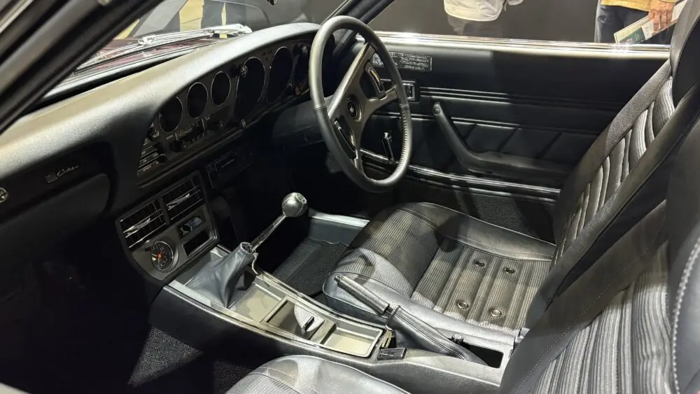 トヨタセリカ1600GTのインテリア