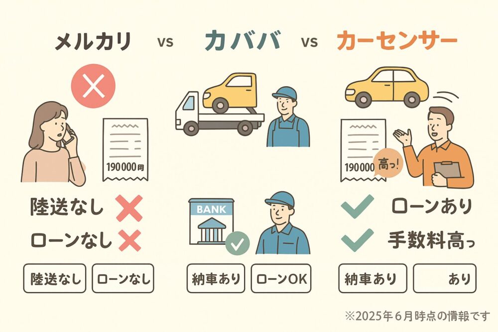 他の販売者と比較してみた