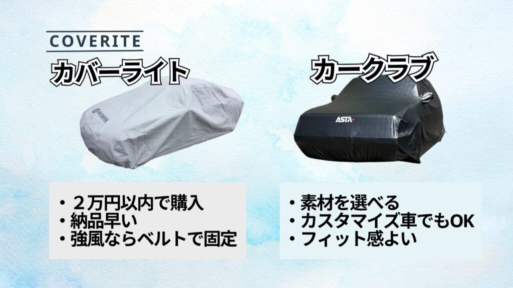 車カバーのまとめ