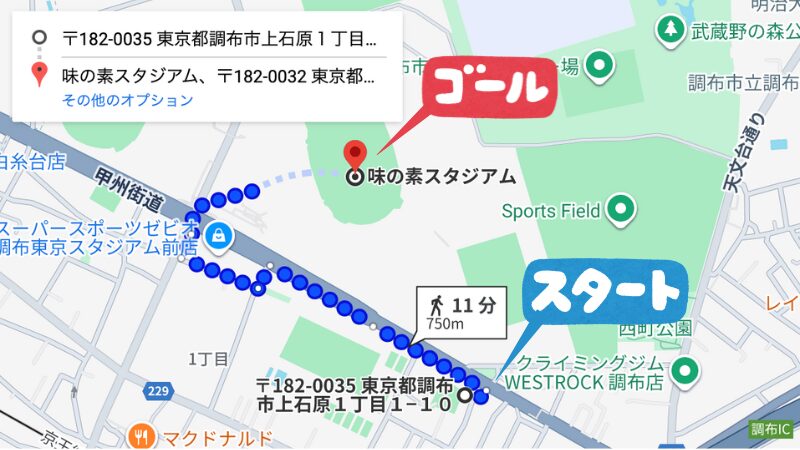 上石原1−1−10駐車場