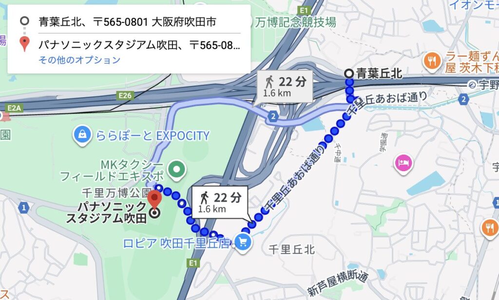 パナスタ青葉丘北駐車場