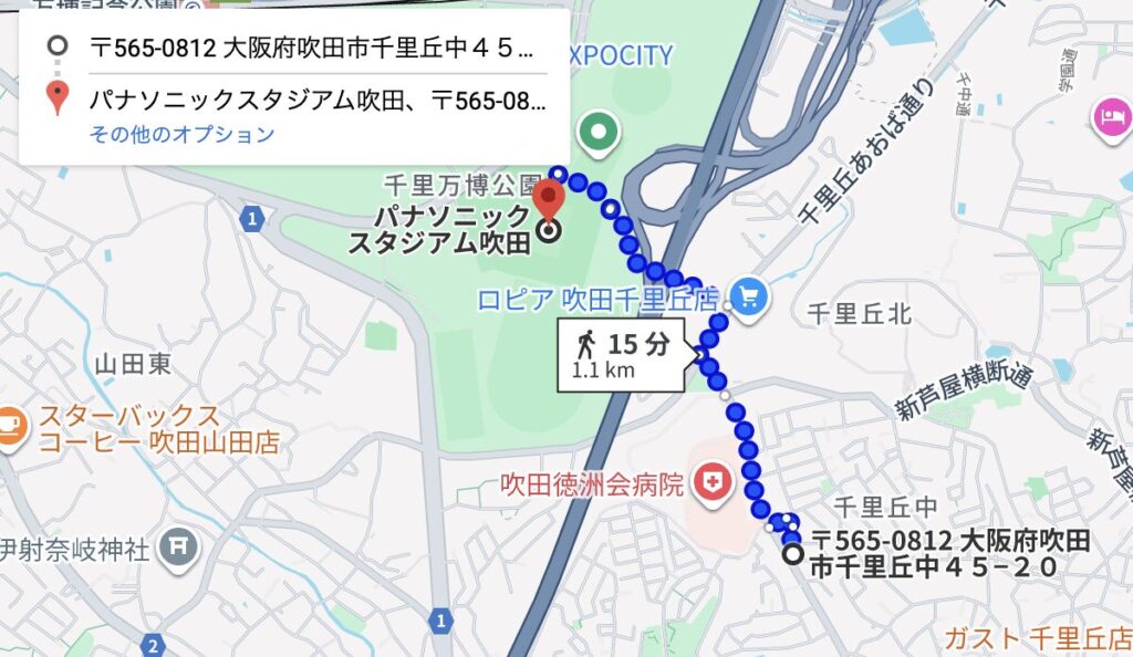 パナスタ千里が丘45-20駐車場