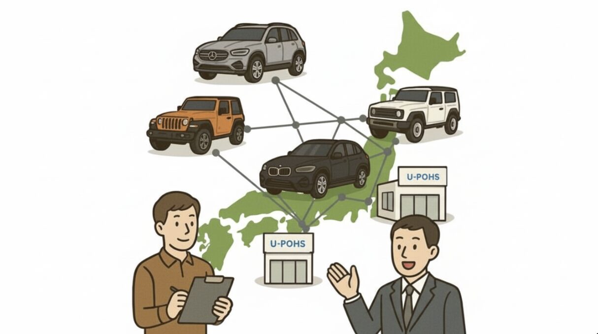 外車マスターの全国ネットワーク
