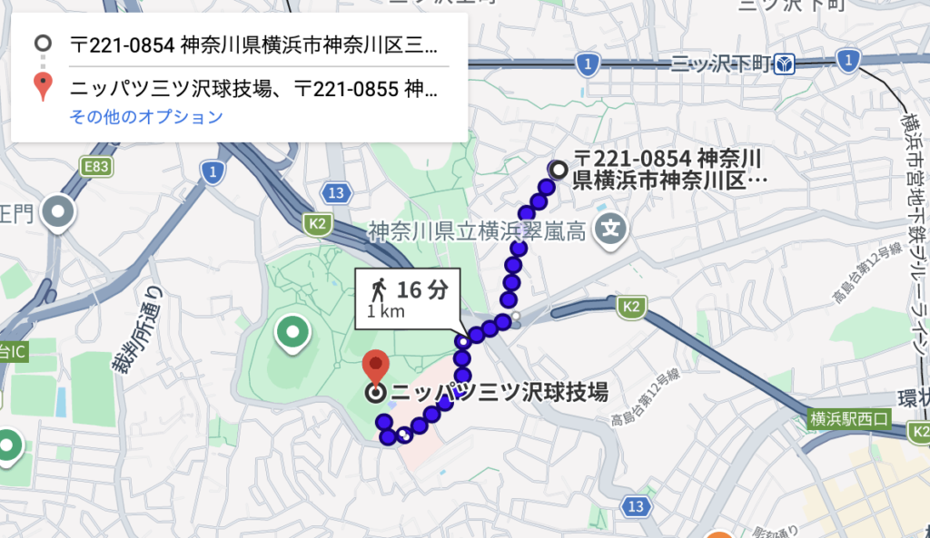 三ツ沢上町駐車場