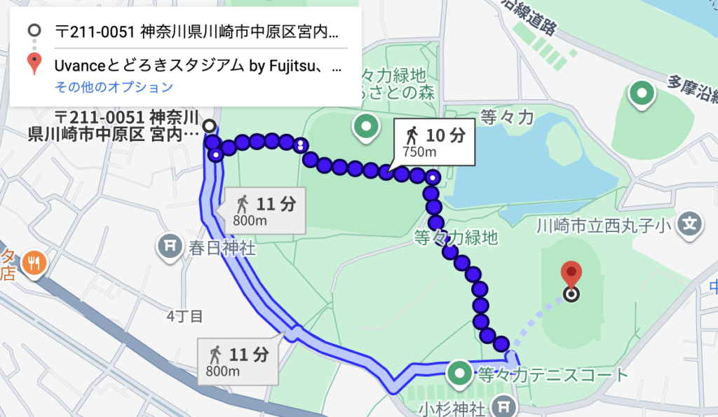 中原区宮内3-1-1駐車場