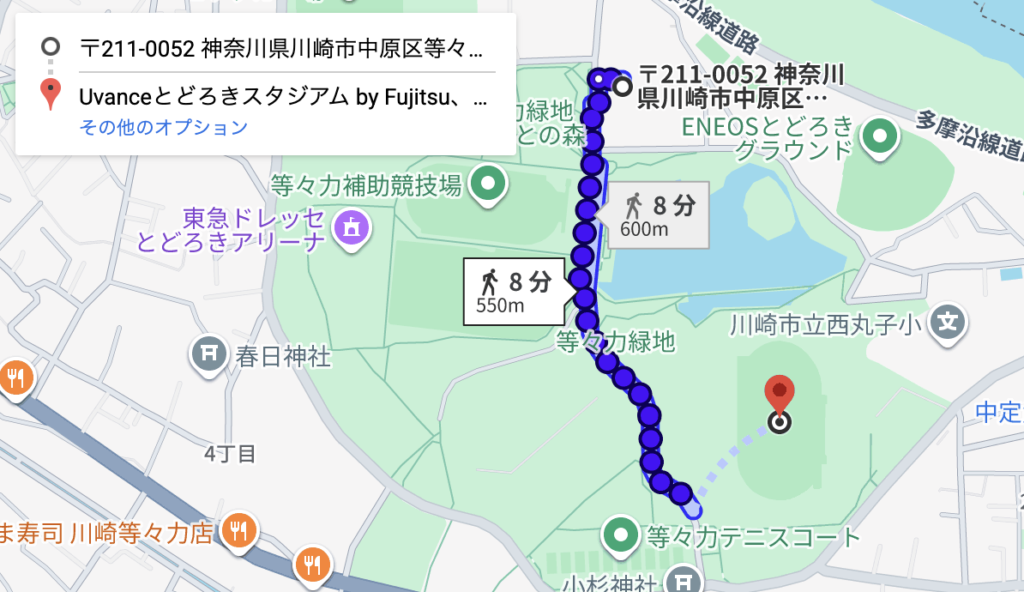 等々力１２−９−２駐車場